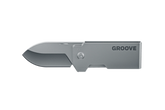 Groove® Money Clip Knife - Silver