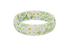 April Daisies Thin Ring