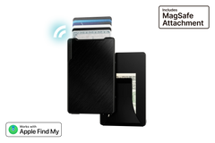 Groove Smart Wallet Trace with MagSafe - Midnight Black