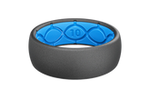 Solid Deep Stone Grey Ring