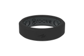 Zeus Midnight Black Thin Ring