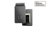 Groove Wallet® with MagSafe Plate - Gun Metal
