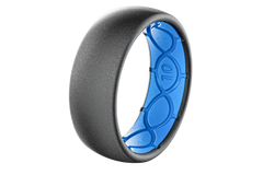 Solid Deep Stone Grey Ring