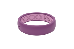 Solid Lilac Thin Ring
