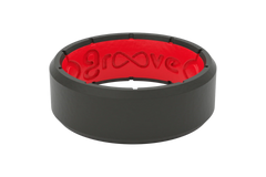Edge Black & Red Ring