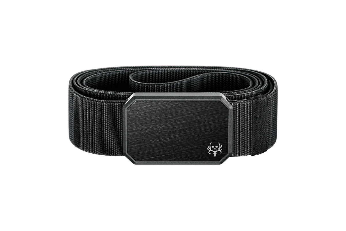 Bone Collector Icon Groove Belt Black/Black