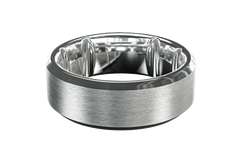 Groove Ring® Tungsten - Platinum