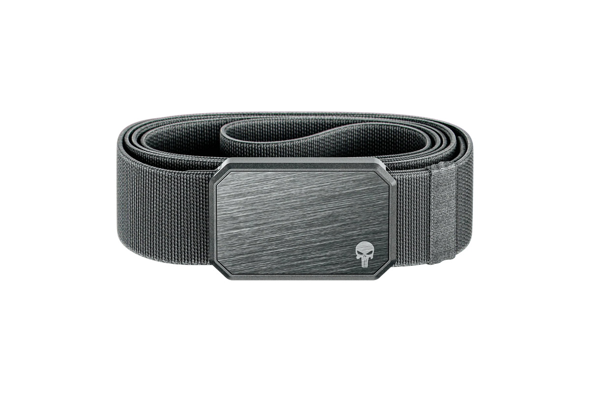 Groove Belt - Punisher Skull Deep Stone/Gun Metal
