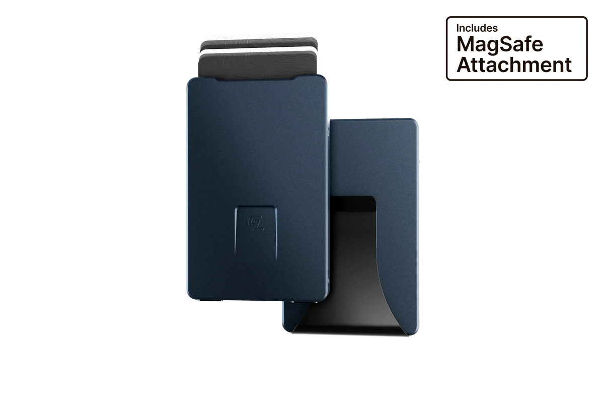 Groove Wallet® with MagSafe Plate - Abyss Navy