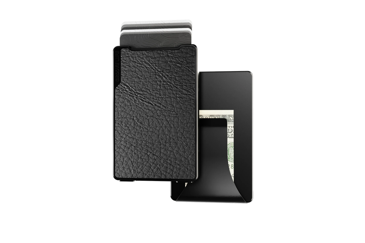 Groove Wallet® Leather - Black