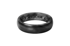 Solid Black Pearl Thin Ring