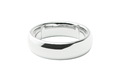 Groove Ring® Tungsten 6mm - Platinum