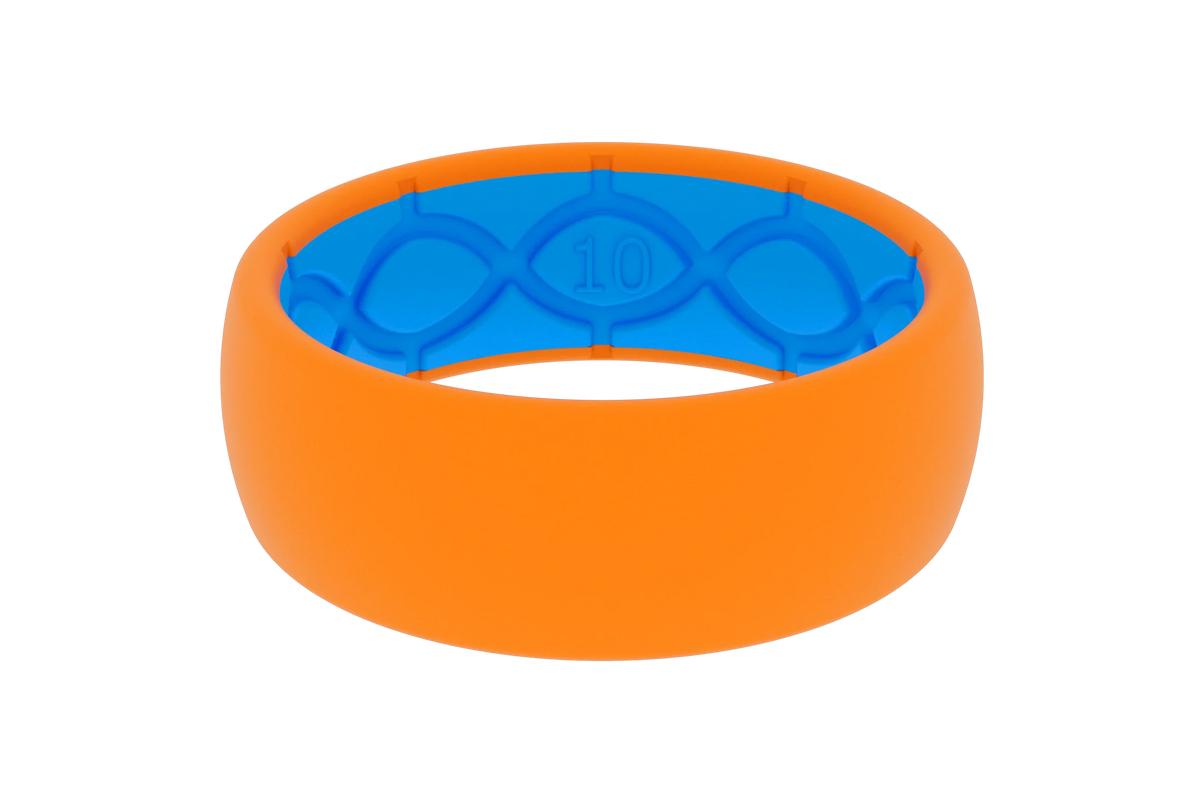 Solid Blaze Orange Ring