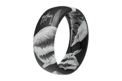 Guy Harvey Great White Shark Ring