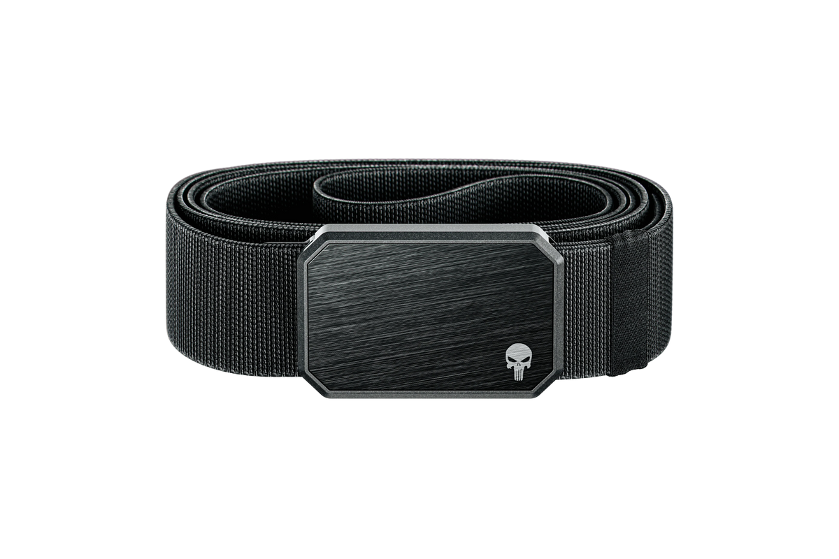 Groove Belt - Punisher Skull Black/Black