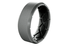 Zeus Edge Deep Stone Grey Ring