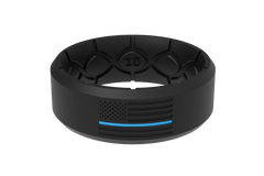 Edge Hero - Protector Black/Blue Line Ring
