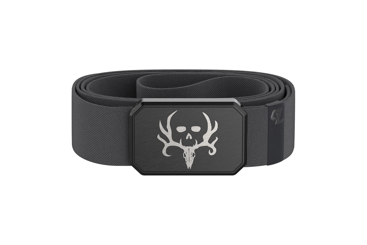 Bone Collector Groove Belt Deep Stone Grey/Gun Metal