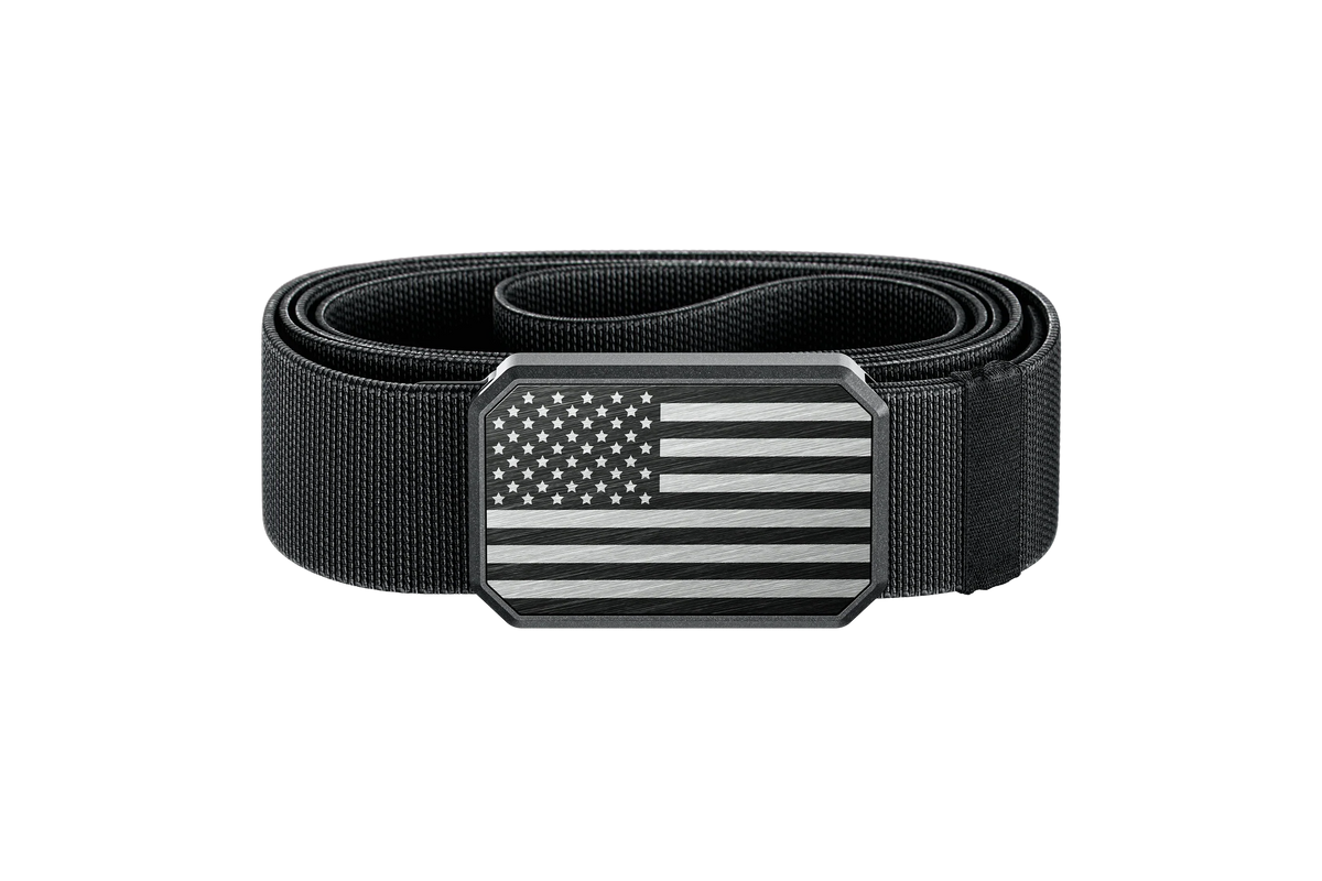 Hero Flag Groove Belt Black/Black